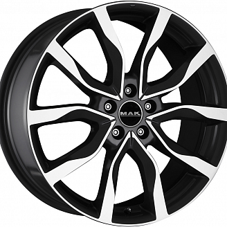 Диск MAK Highlands 8,5x20 5x120 ET43 DIA 72,6 Black Mirror