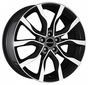 Диск MAK Koln 8,5x20 5x112 ET45 DIA 66,45 Black Mirror