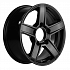 Диск KHW 1614 6,5x16 5x139,7 ET40 98,5 Black (Lada Niva 4x4)