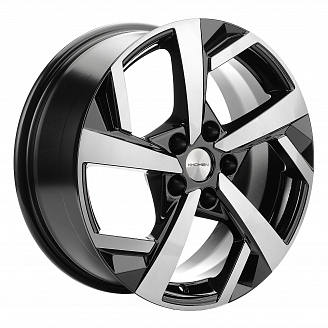Диск KHW 1712 7x17 5x114,3 ET48 67,1 Black-FP (Kia K5)