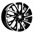 Диск KHW 1804 7,5x18 5x114,3 ET45 60,1 Black-FP (Toyota Camry) (Цилиндр)