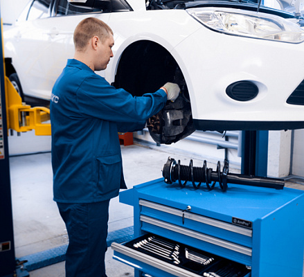 Замена амортизаторов Римэкс